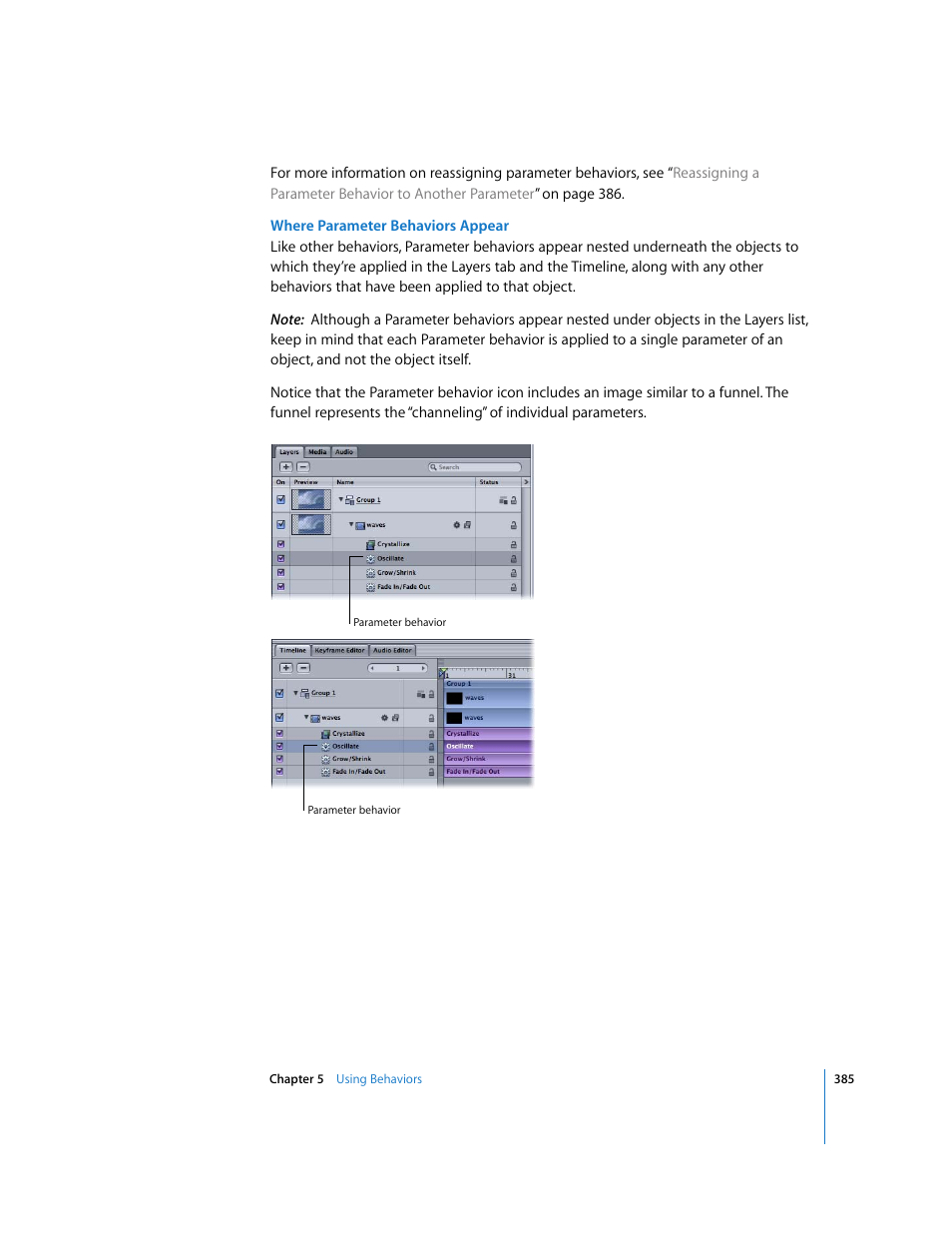 Apple Motion 3 User Manual | Page 385 / 1288