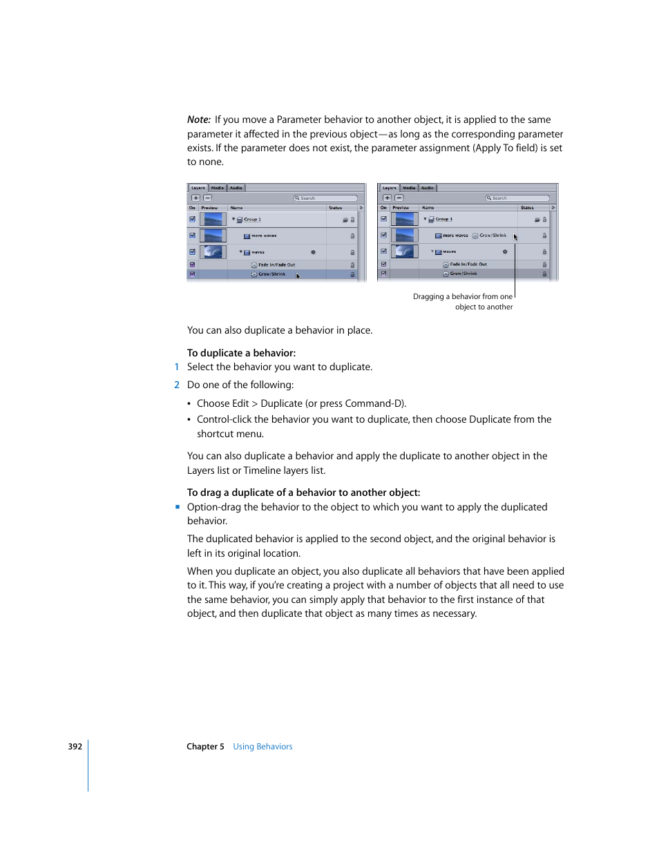 Apple Motion 3 User Manual | Page 392 / 1288