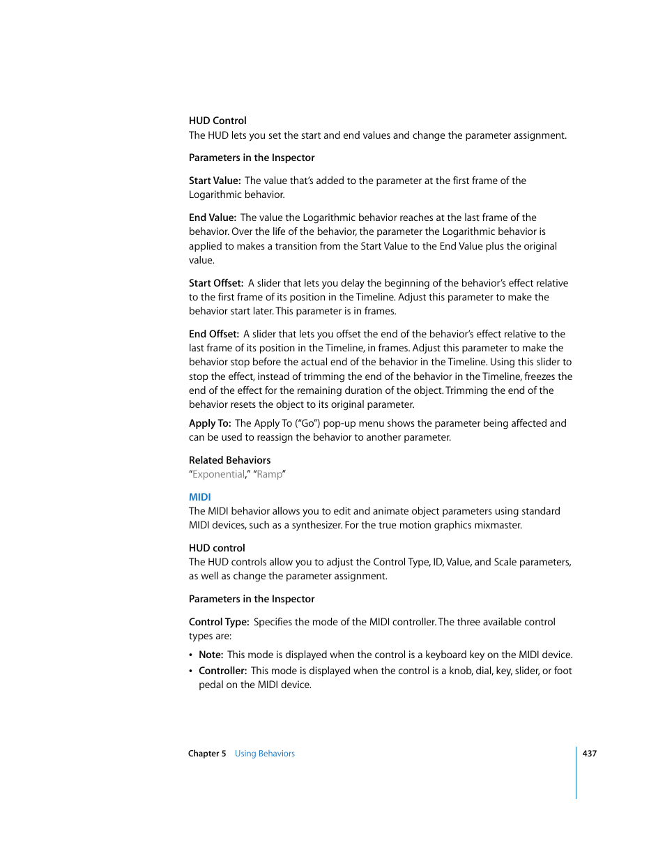 Apple Motion 3 User Manual | Page 437 / 1288