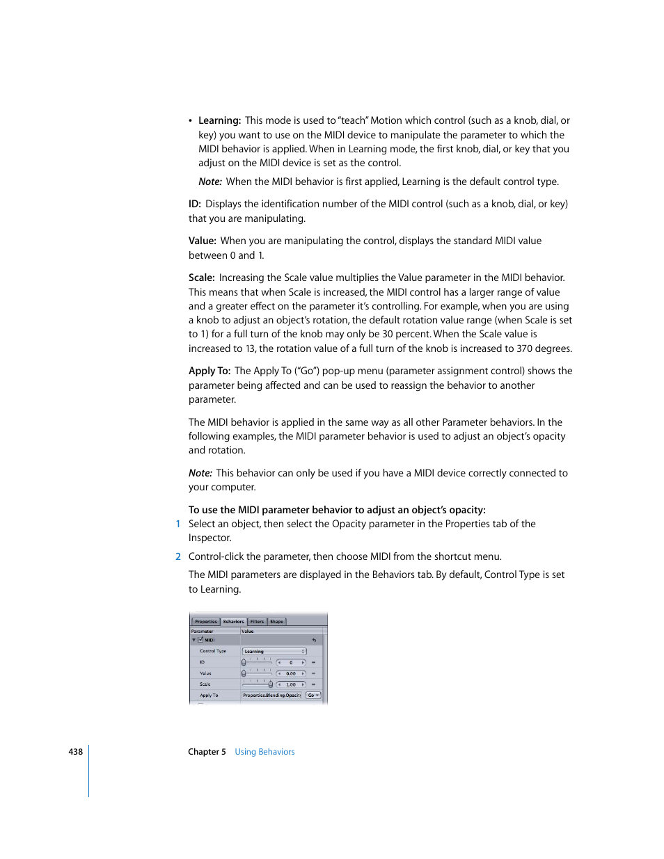 Apple Motion 3 User Manual | Page 438 / 1288