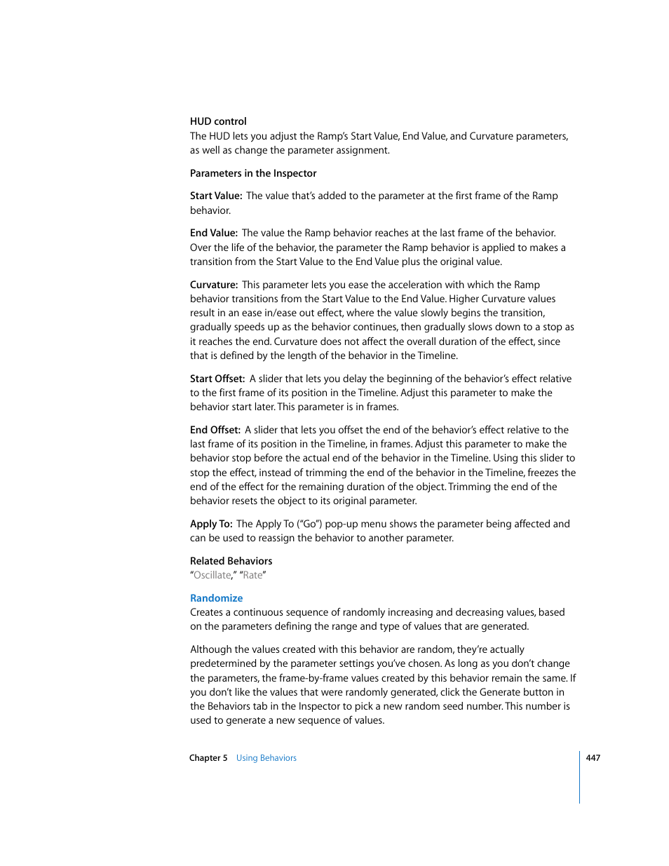 Apple Motion 3 User Manual | Page 447 / 1288