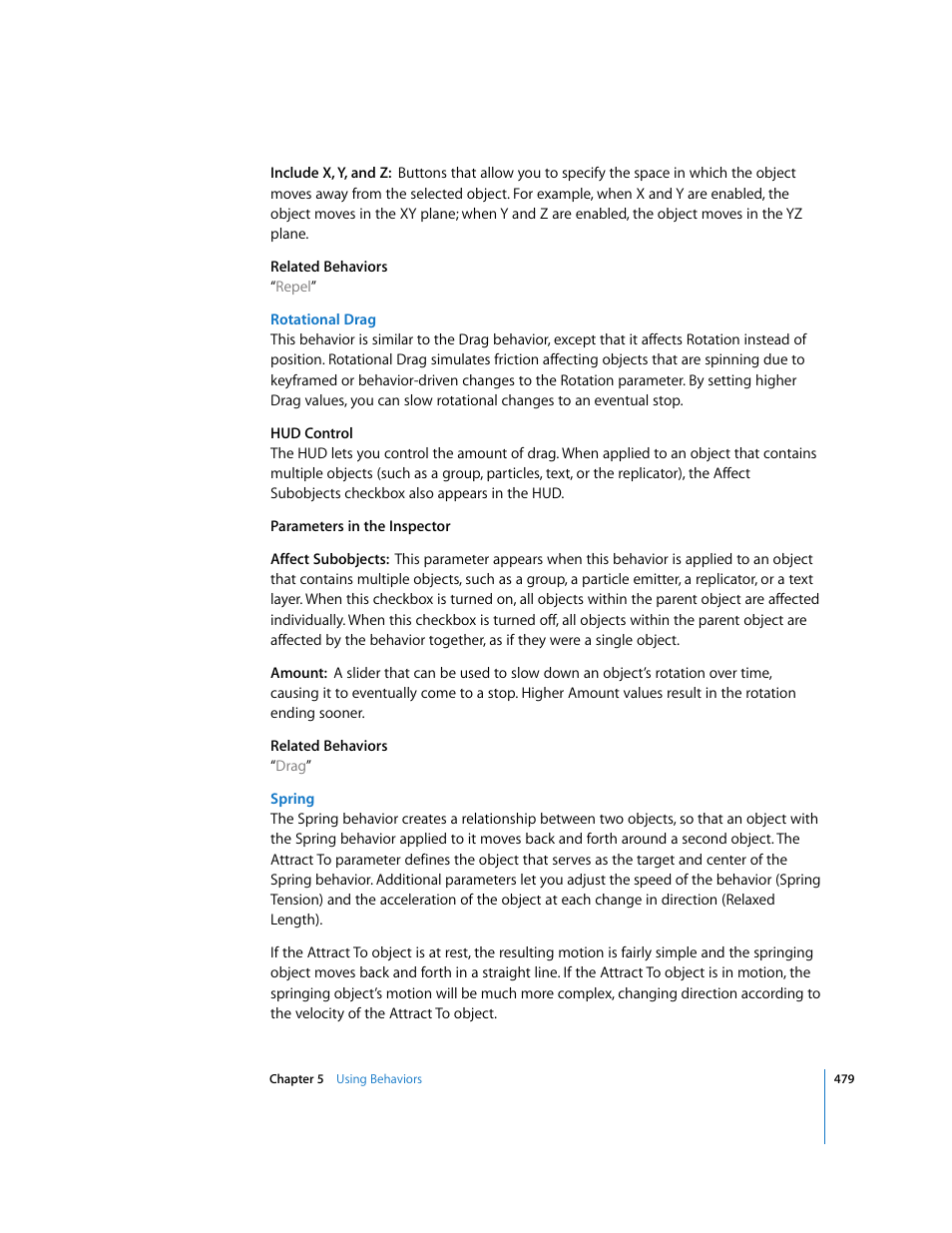 Spring | Apple Motion 3 User Manual | Page 479 / 1288