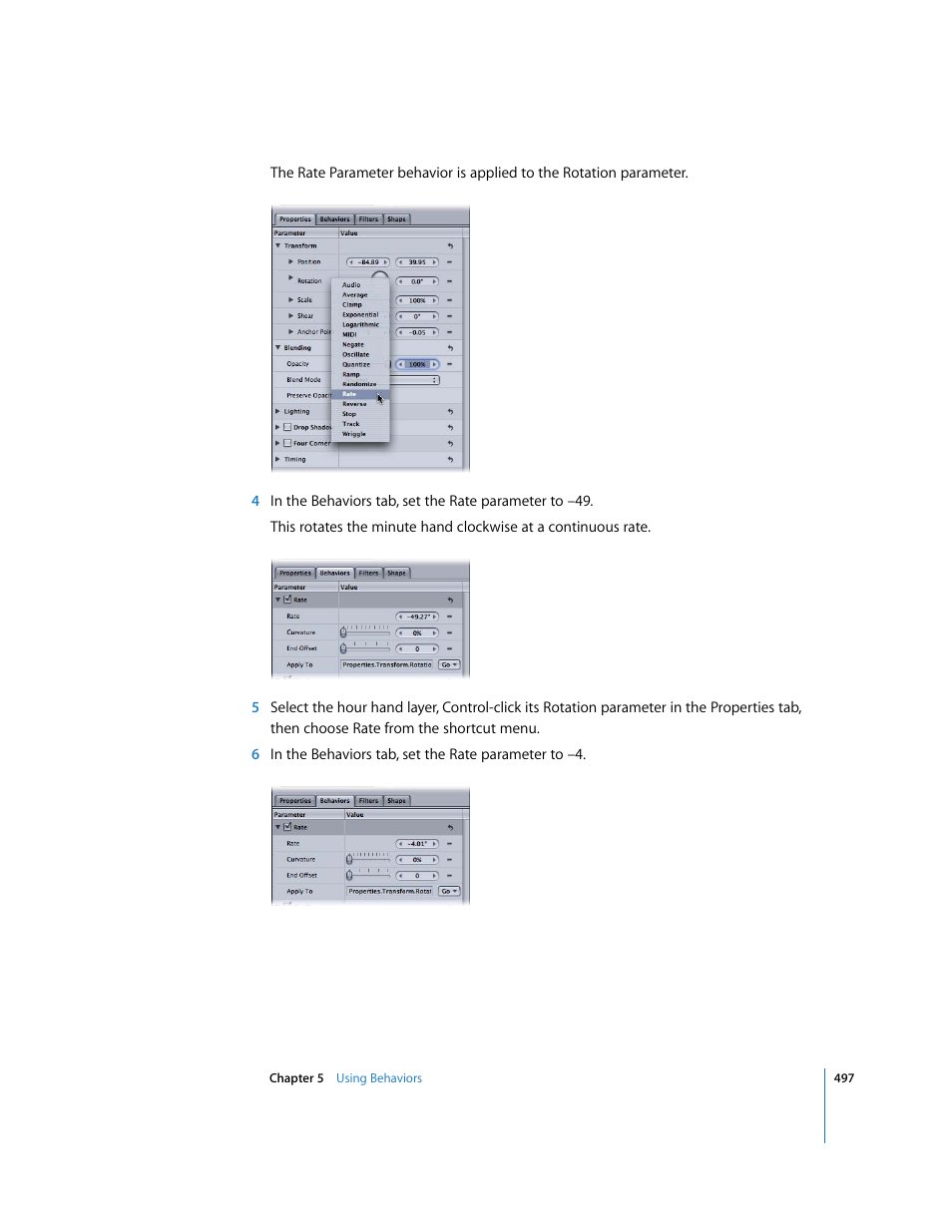 Apple Motion 3 User Manual | Page 497 / 1288