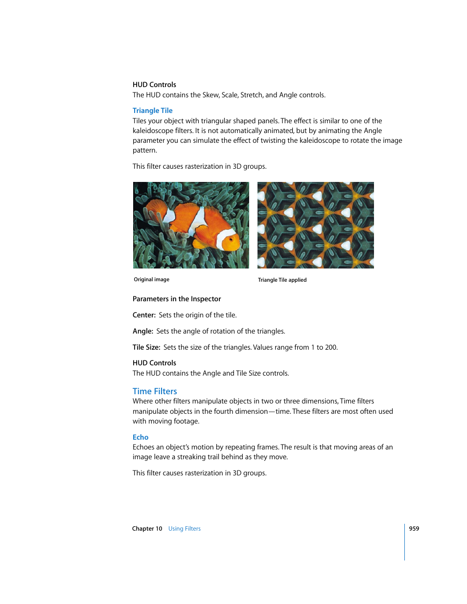 Time filters | Apple Motion 3 User Manual | Page 959 / 1288