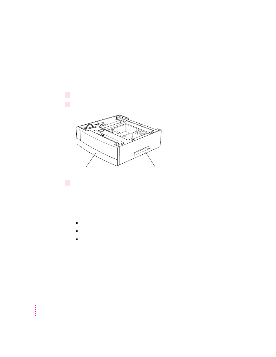 Installing the envelope cassette | Apple LaserWriter 12/640 PS User Manual | Page 112 / 354