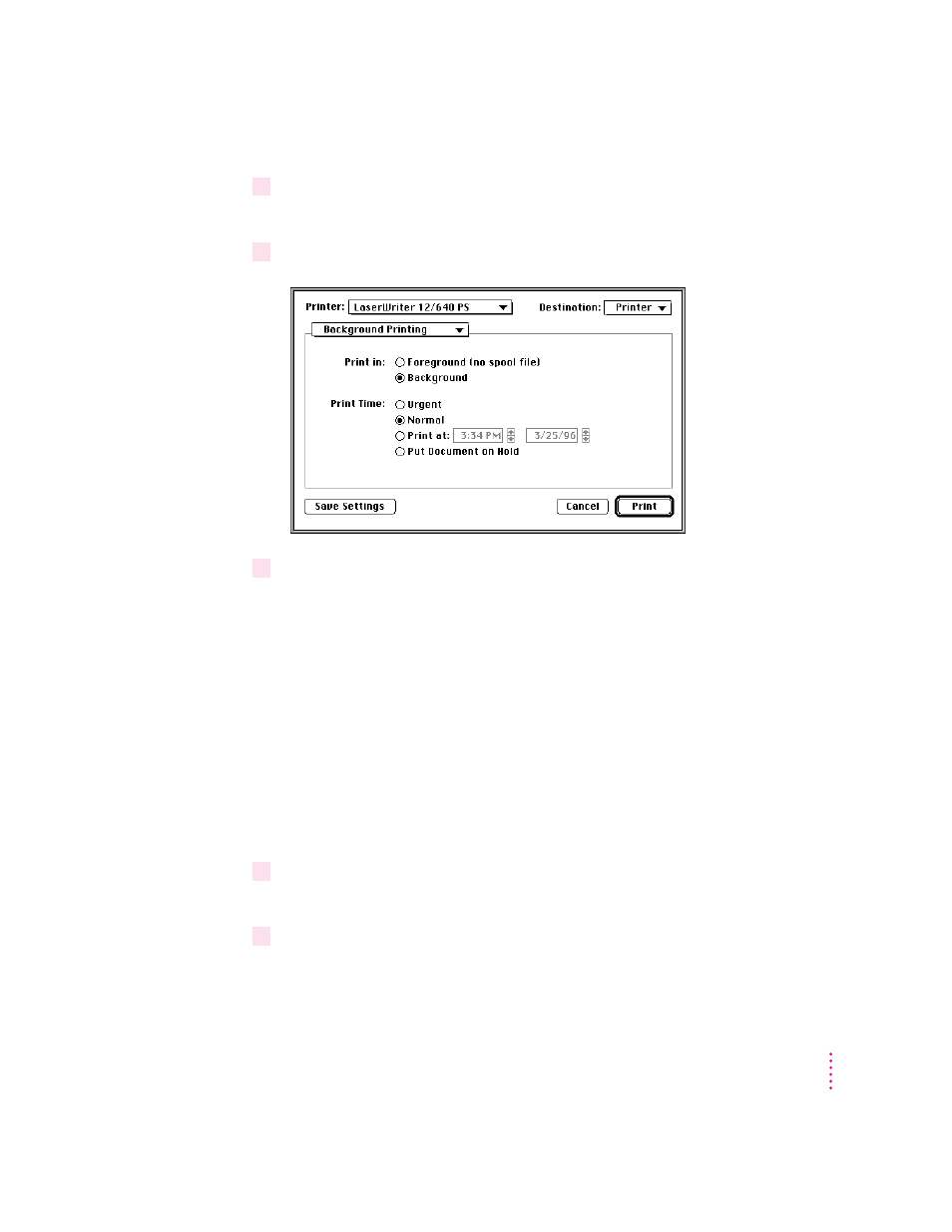 Selecting the output tray | Apple LaserWriter 12/640 PS User Manual | Page 141 / 354