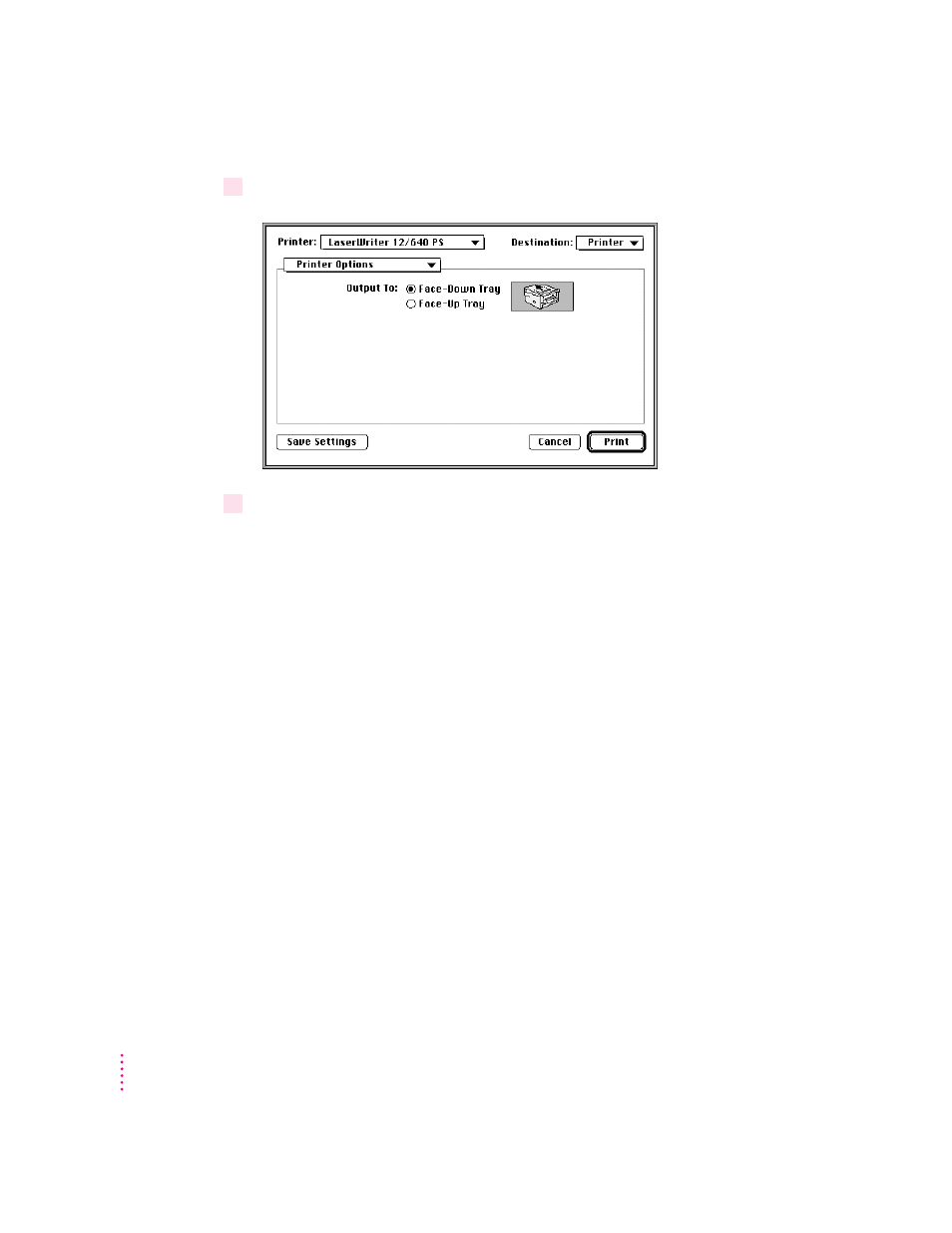 Reporting errors | Apple LaserWriter 12/640 PS User Manual | Page 142 / 354