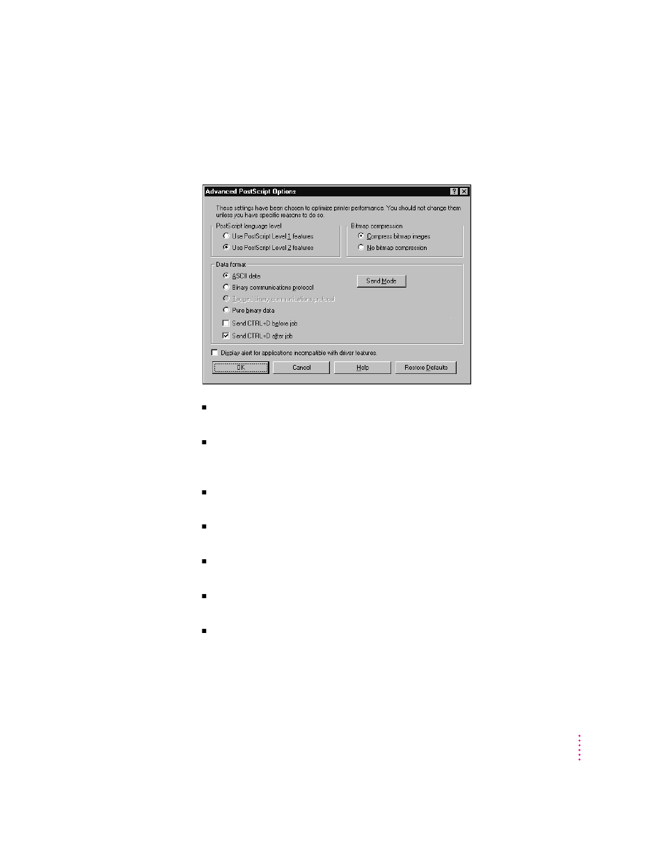 Apple LaserWriter 12/640 PS User Manual | Page 185 / 354