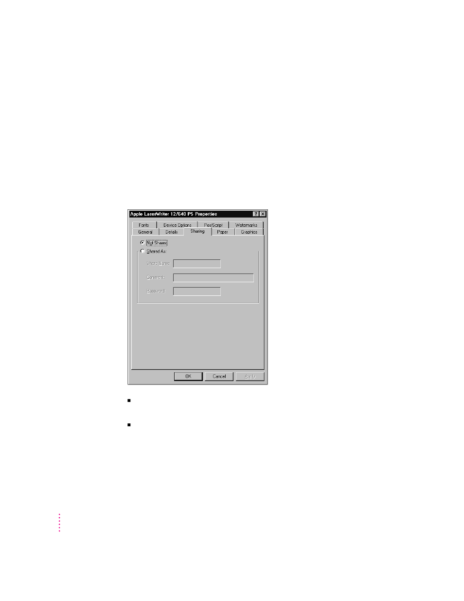 Apple LaserWriter 12/640 PS User Manual | Page 192 / 354