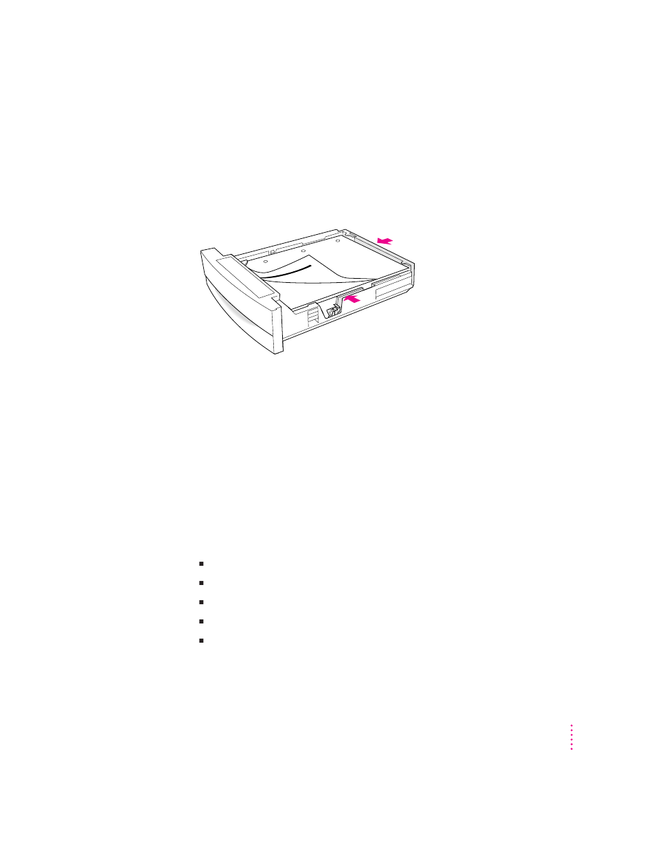 Using the multipurpose tray | Apple LaserWriter 12/640 PS User Manual | Page 199 / 354