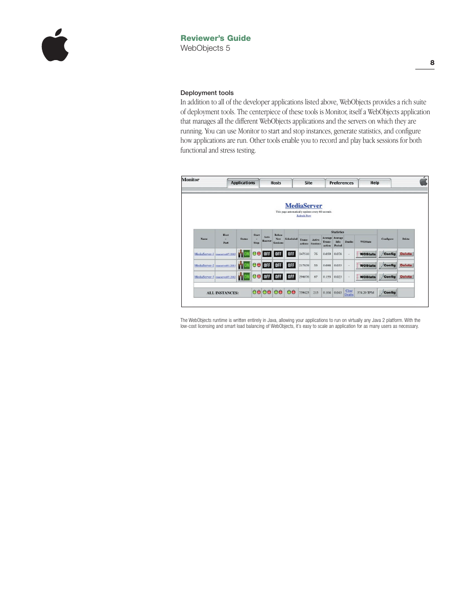 Apple WebObjects 5 User Manual | Page 8 / 16