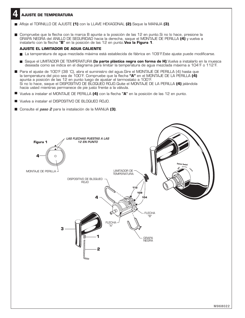 American Standard T010.740 User Manual | Page 11 / 12