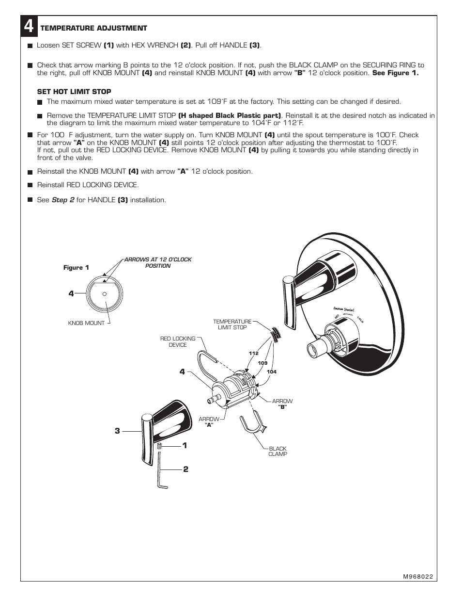 American Standard T010.740 User Manual | Page 3 / 12