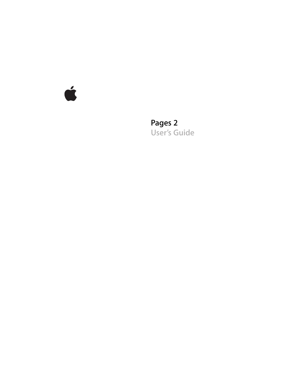 Apple Pages 2 User Manual | 250 pages