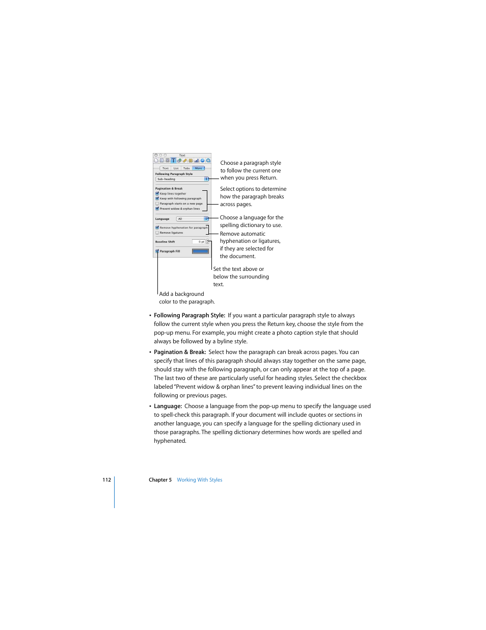 Apple Pages 2 User Manual | Page 112 / 250