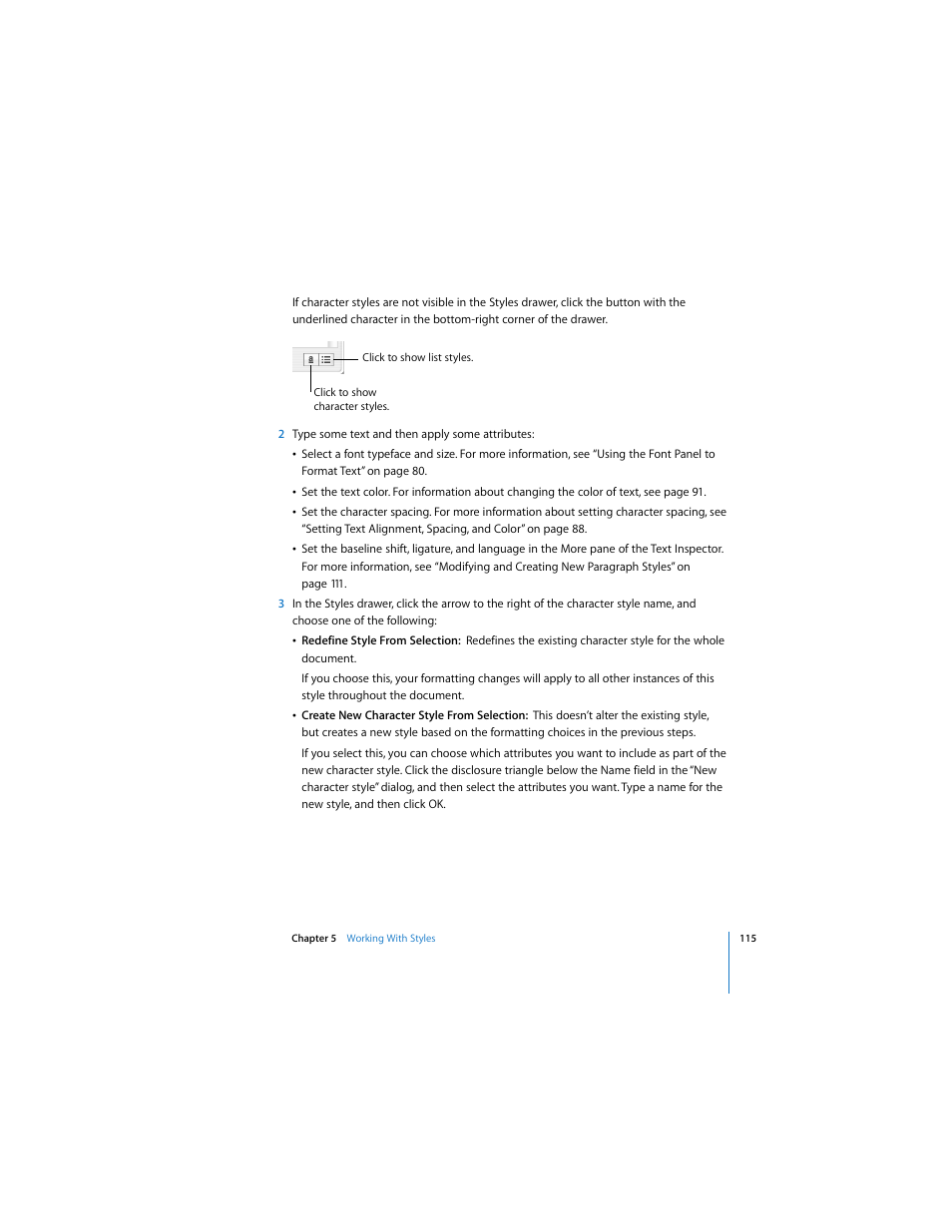 Apple Pages 2 User Manual | Page 115 / 250