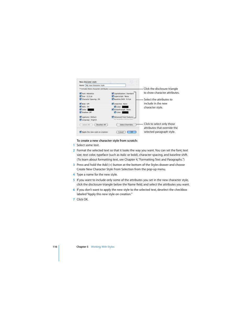 Apple Pages 2 User Manual | Page 116 / 250
