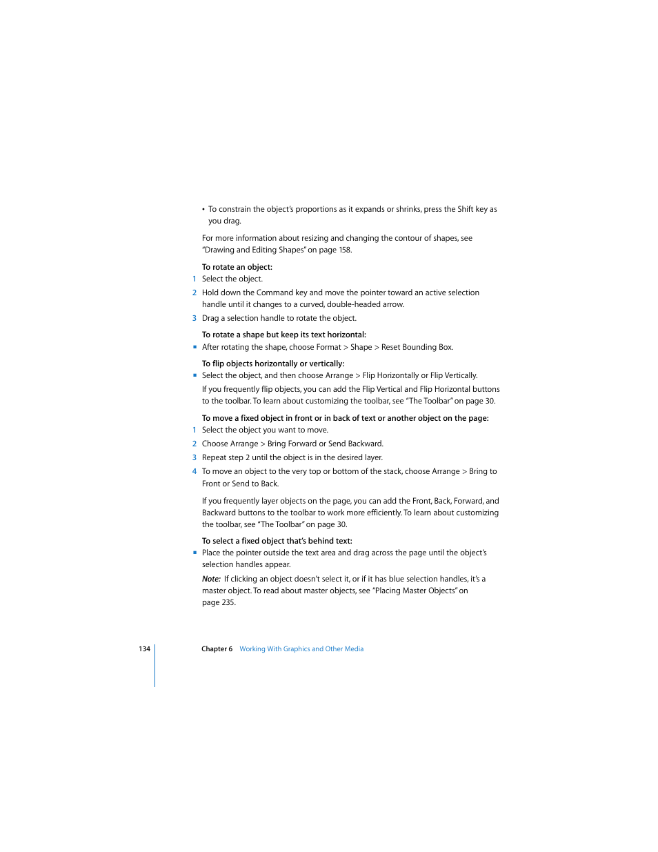 Apple Pages 2 User Manual | Page 134 / 250
