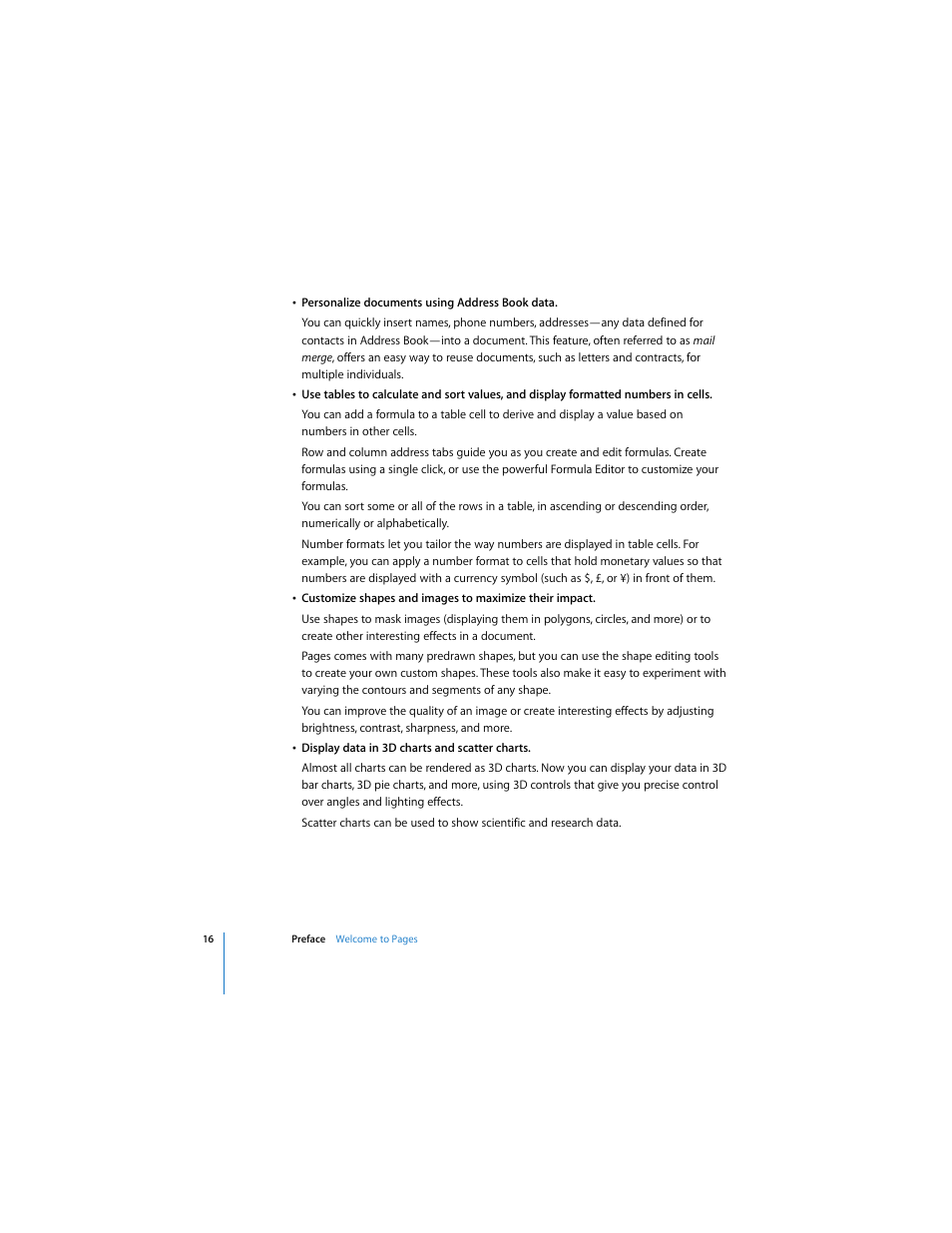 Apple Pages 2 User Manual | Page 16 / 250
