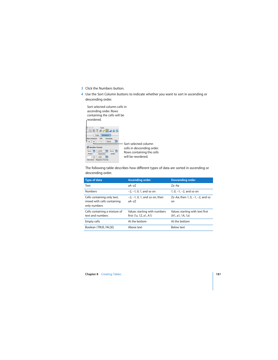 Apple Pages 2 User Manual | Page 181 / 250