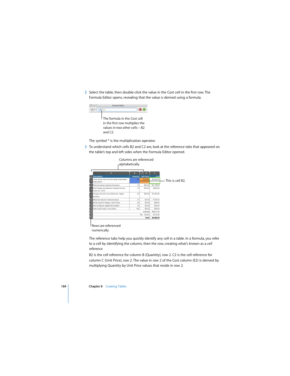 Apple Pages 2 User Manual | Page 184 / 250