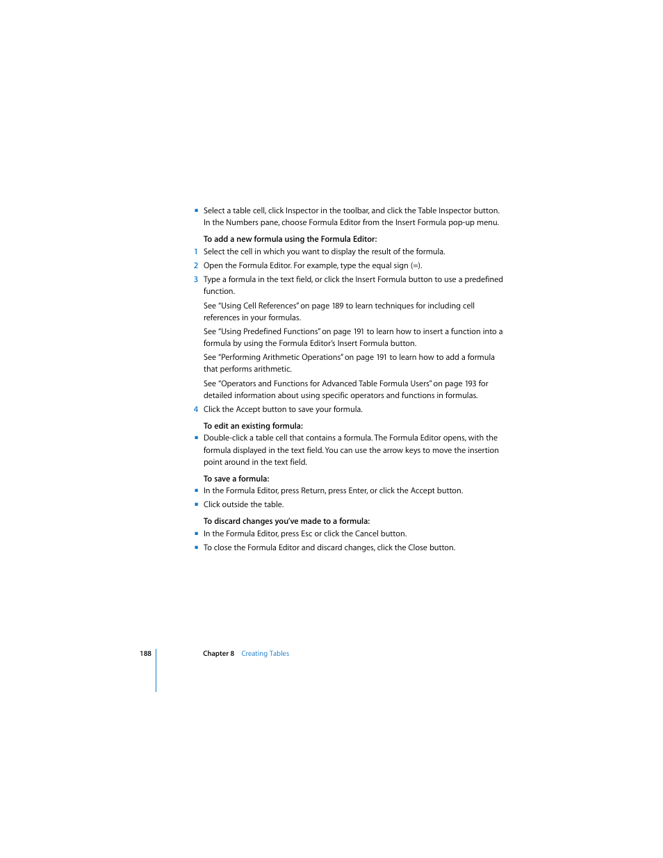 Apple Pages 2 User Manual | Page 188 / 250