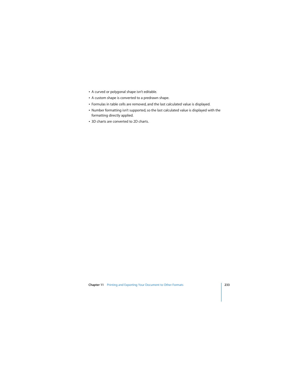 Apple Pages 2 User Manual | Page 233 / 250
