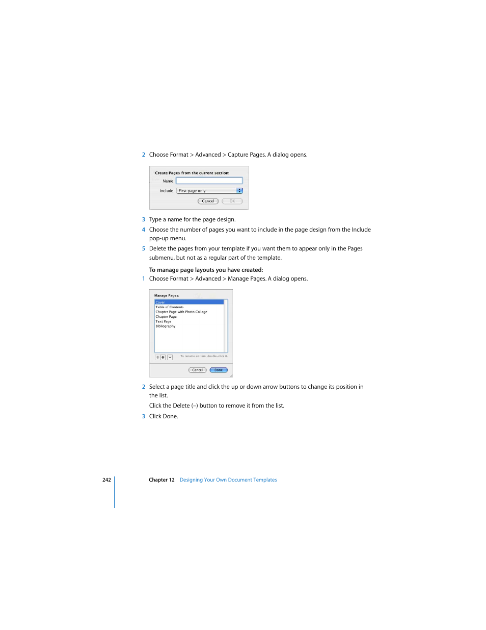 Apple Pages 2 User Manual | Page 242 / 250