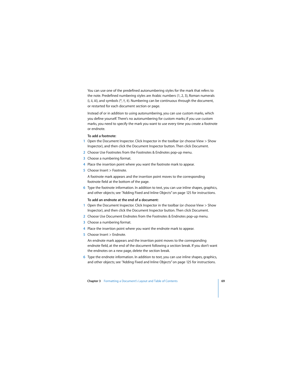 Apple Pages 2 User Manual | Page 69 / 250
