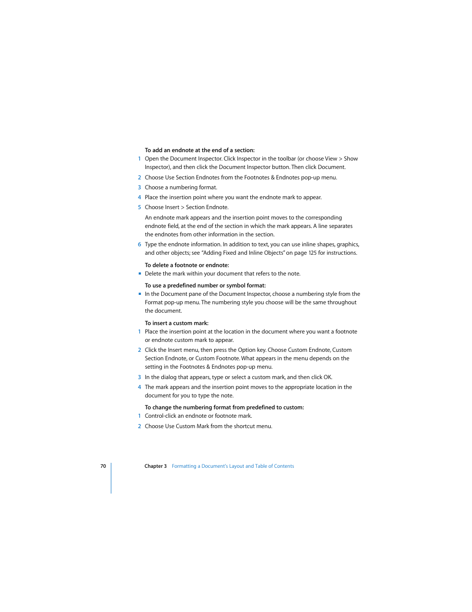 Apple Pages 2 User Manual | Page 70 / 250