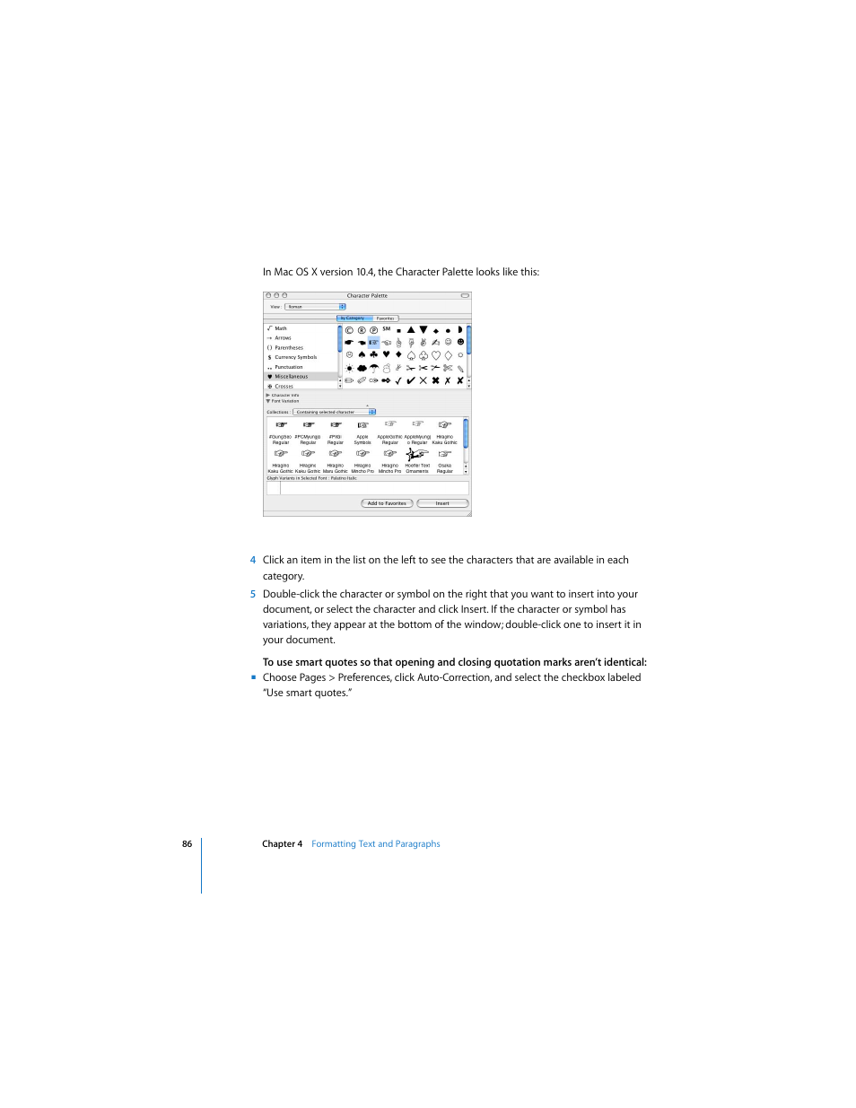 Apple Pages 2 User Manual | Page 86 / 250