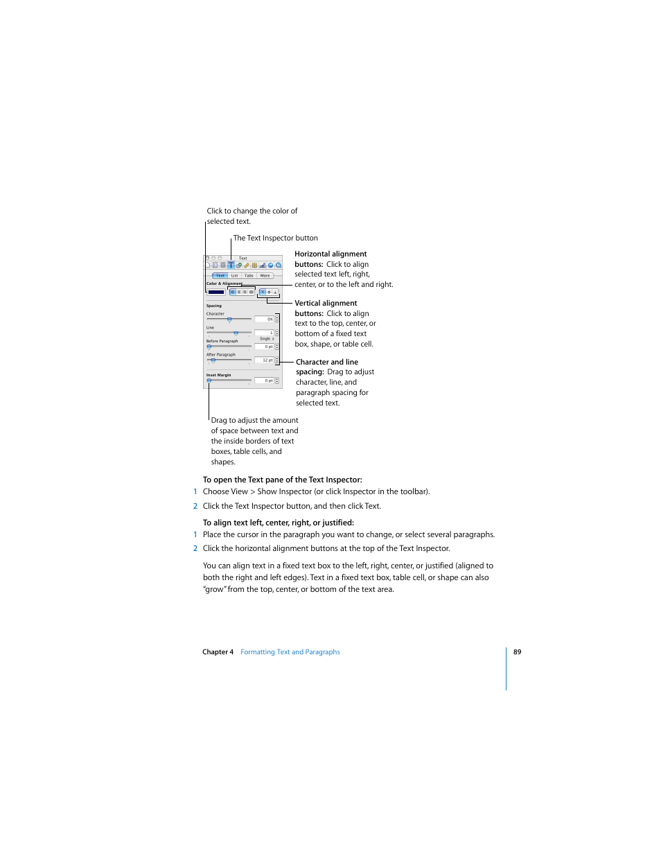 Apple Pages 2 User Manual | Page 89 / 250