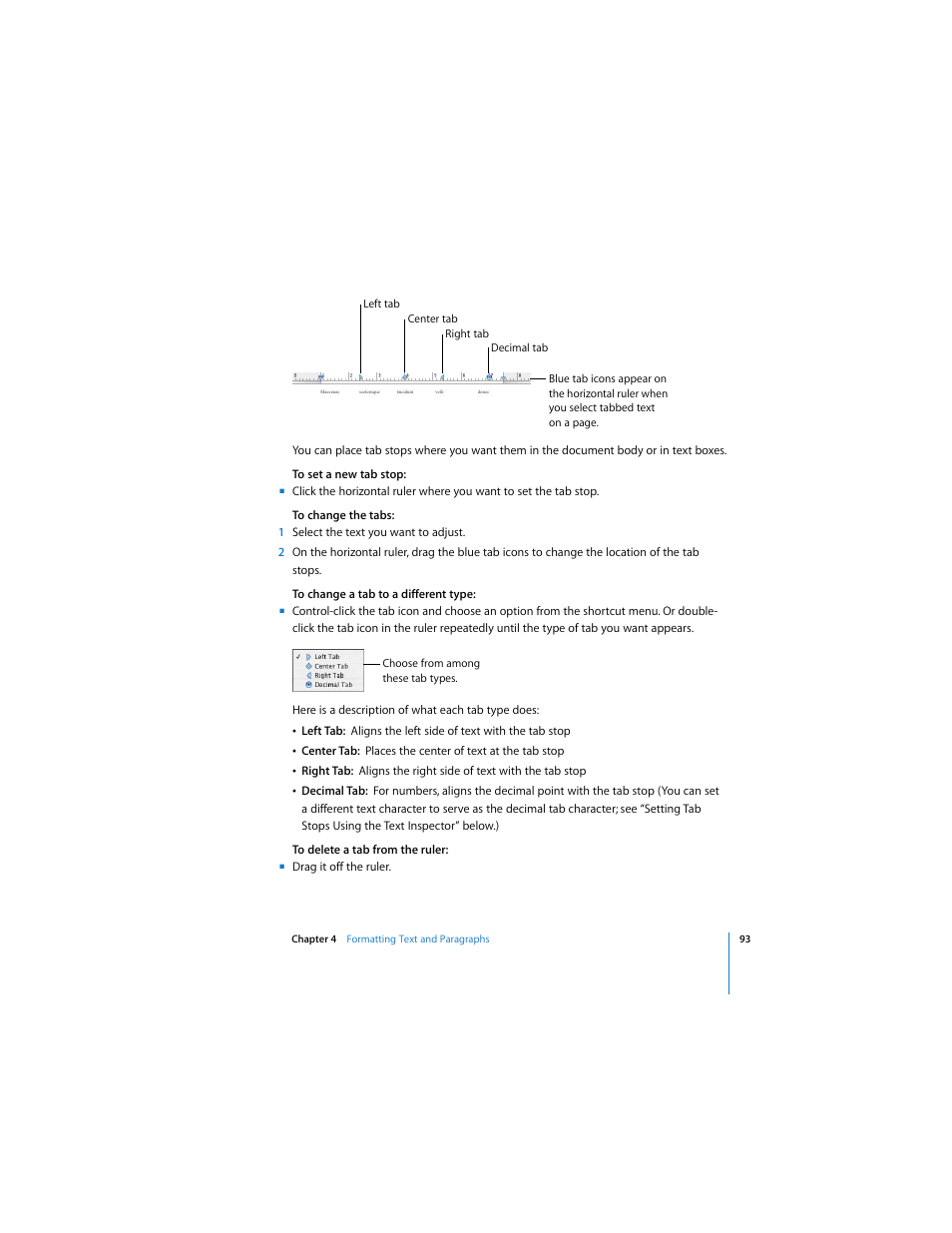 Apple Pages 2 User Manual | Page 93 / 250