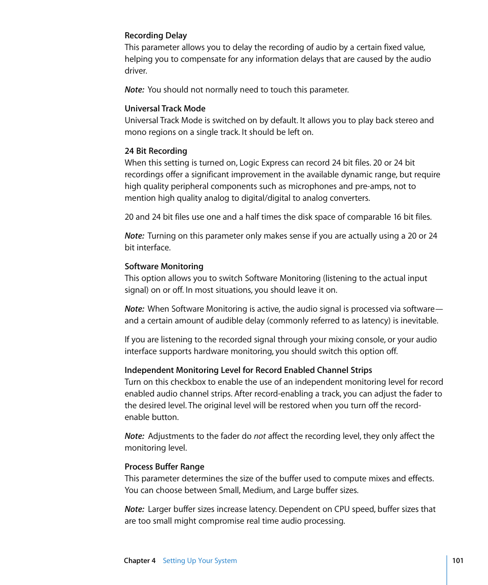 Apple Logic Express 8 User Manual | Page 101 / 1055