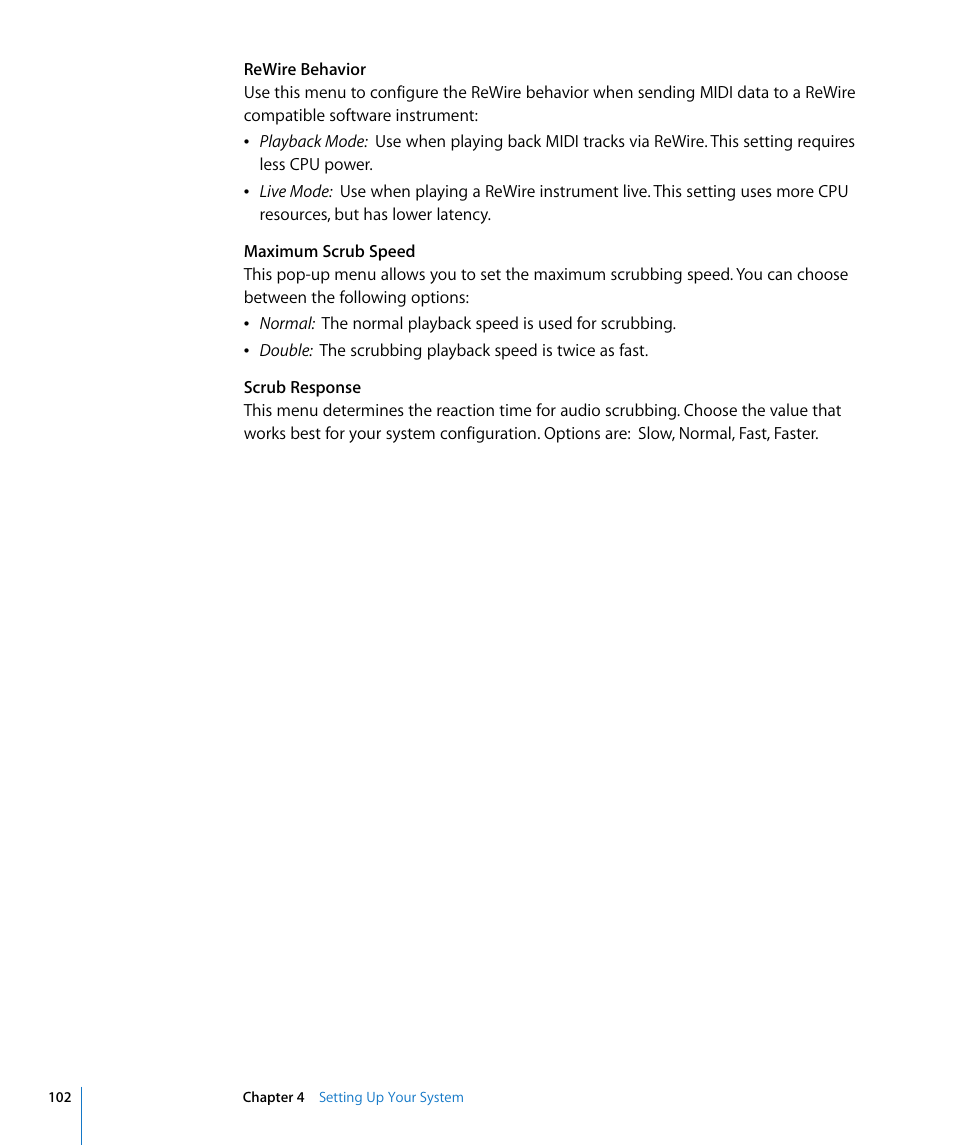 Apple Logic Express 8 User Manual | Page 102 / 1055