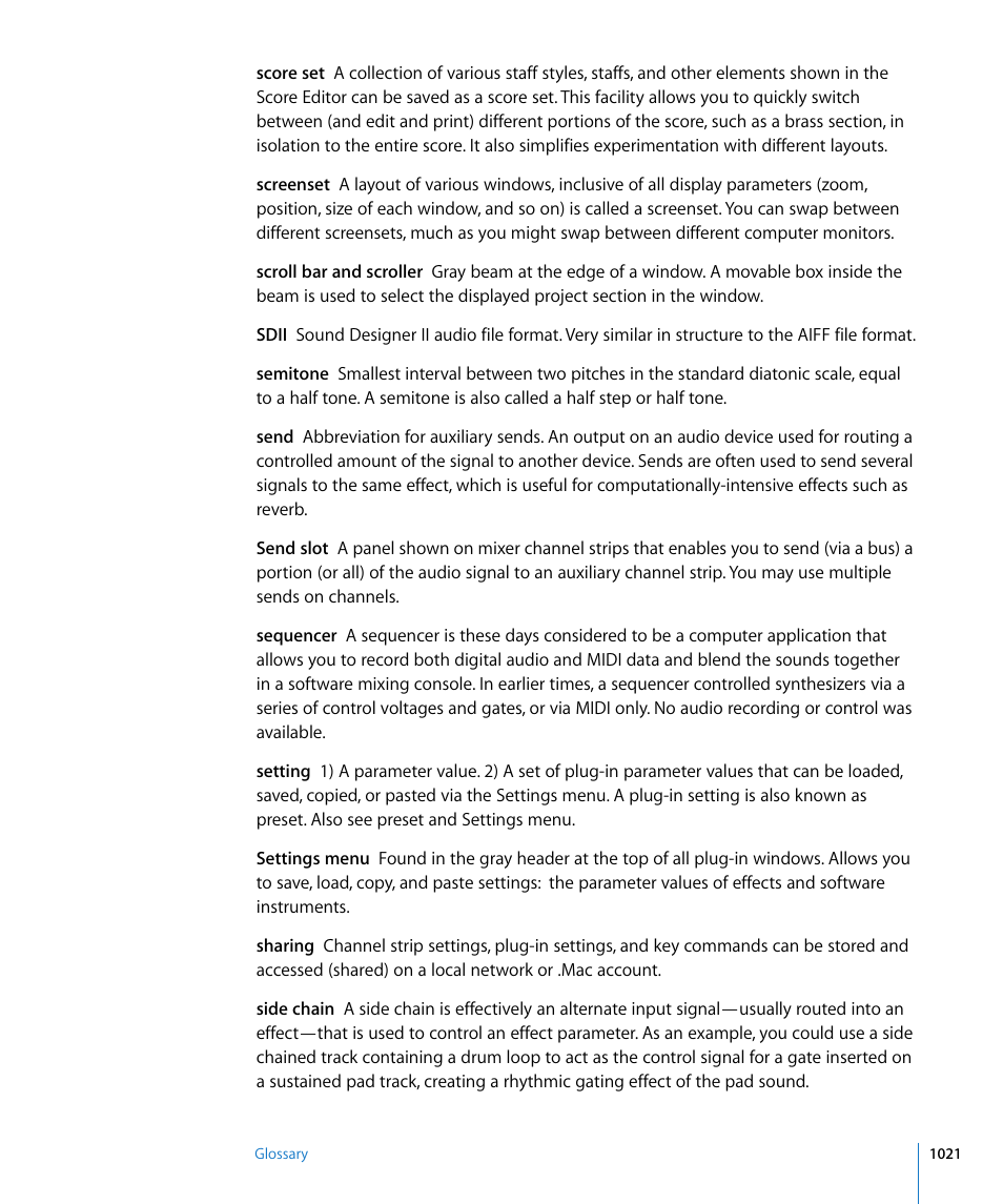 Apple Logic Express 8 User Manual | Page 1021 / 1055