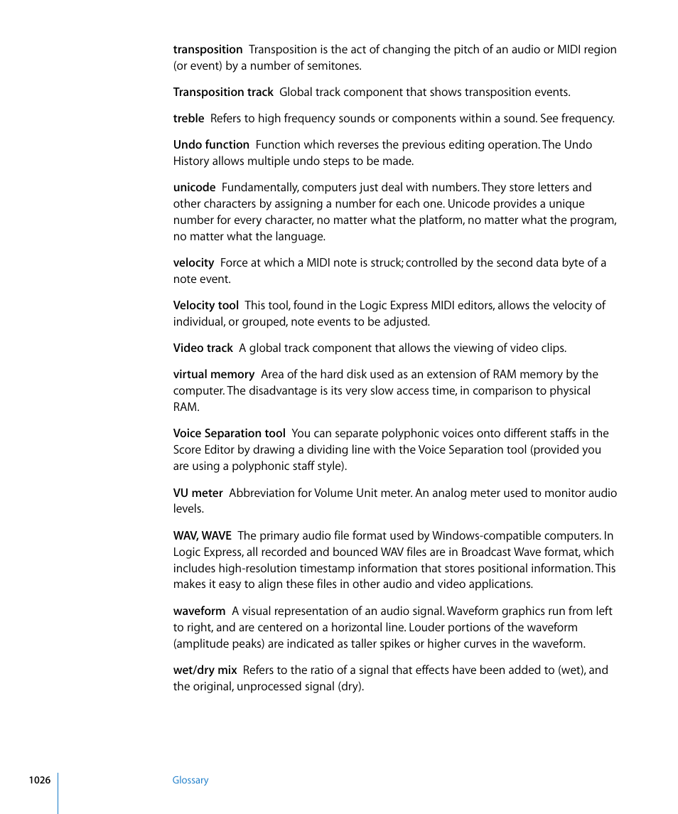 Apple Logic Express 8 User Manual | Page 1026 / 1055