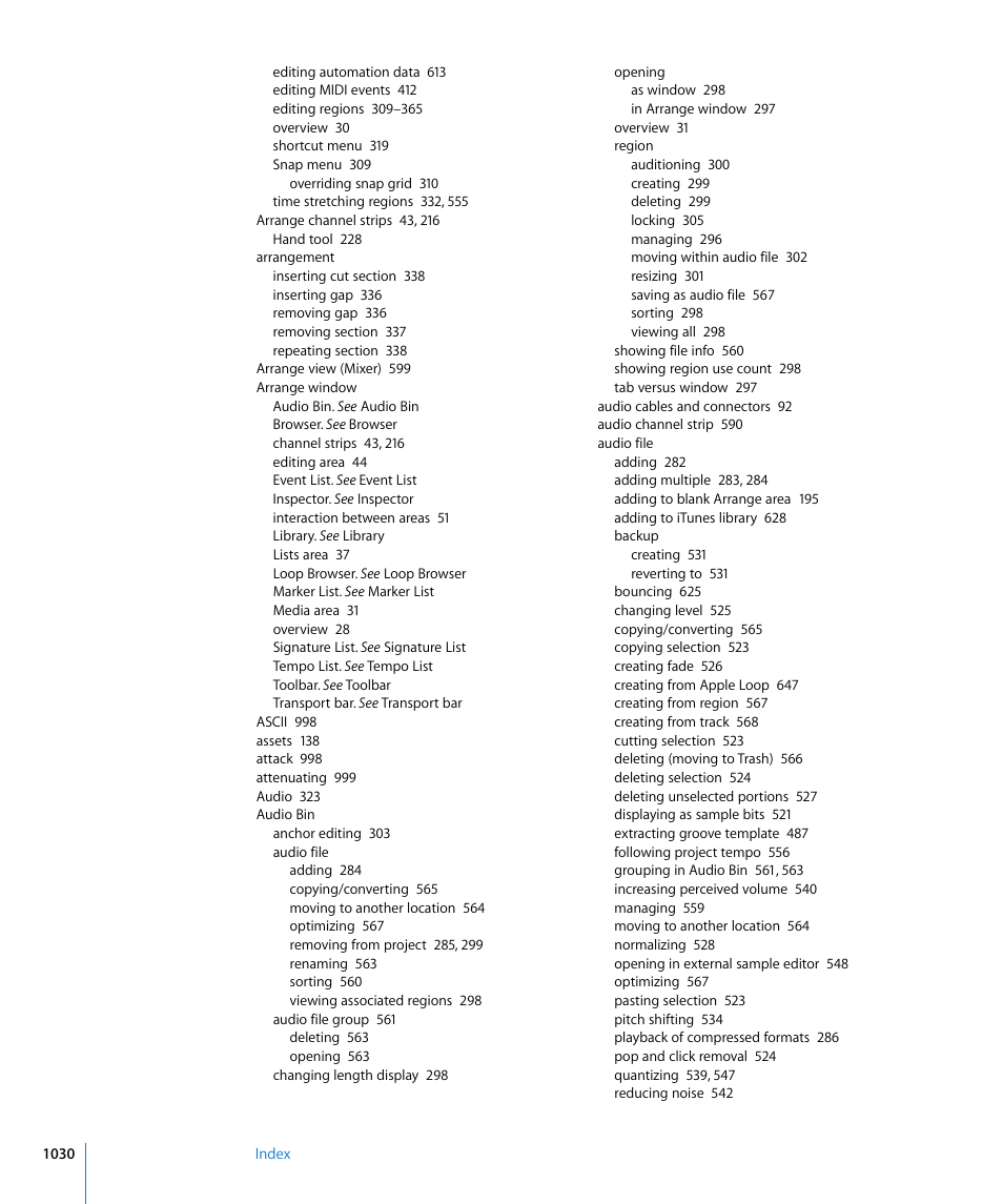 Apple Logic Express 8 User Manual | Page 1030 / 1055