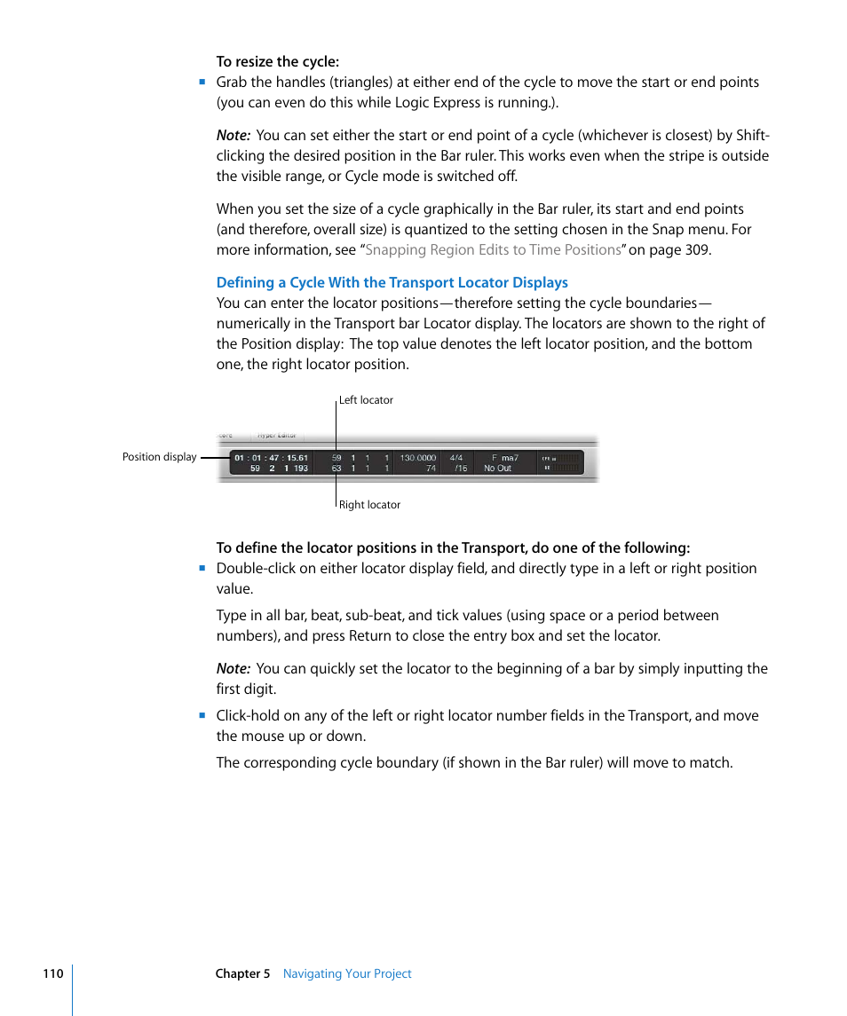 Apple Logic Express 8 User Manual | Page 110 / 1055