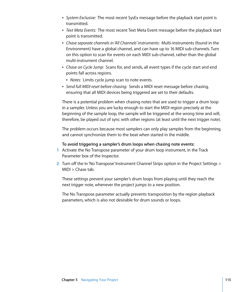 Apple Logic Express 8 User Manual | Page 115 / 1055