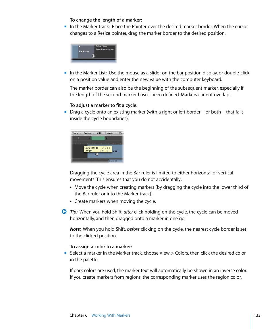 Apple Logic Express 8 User Manual | Page 133 / 1055