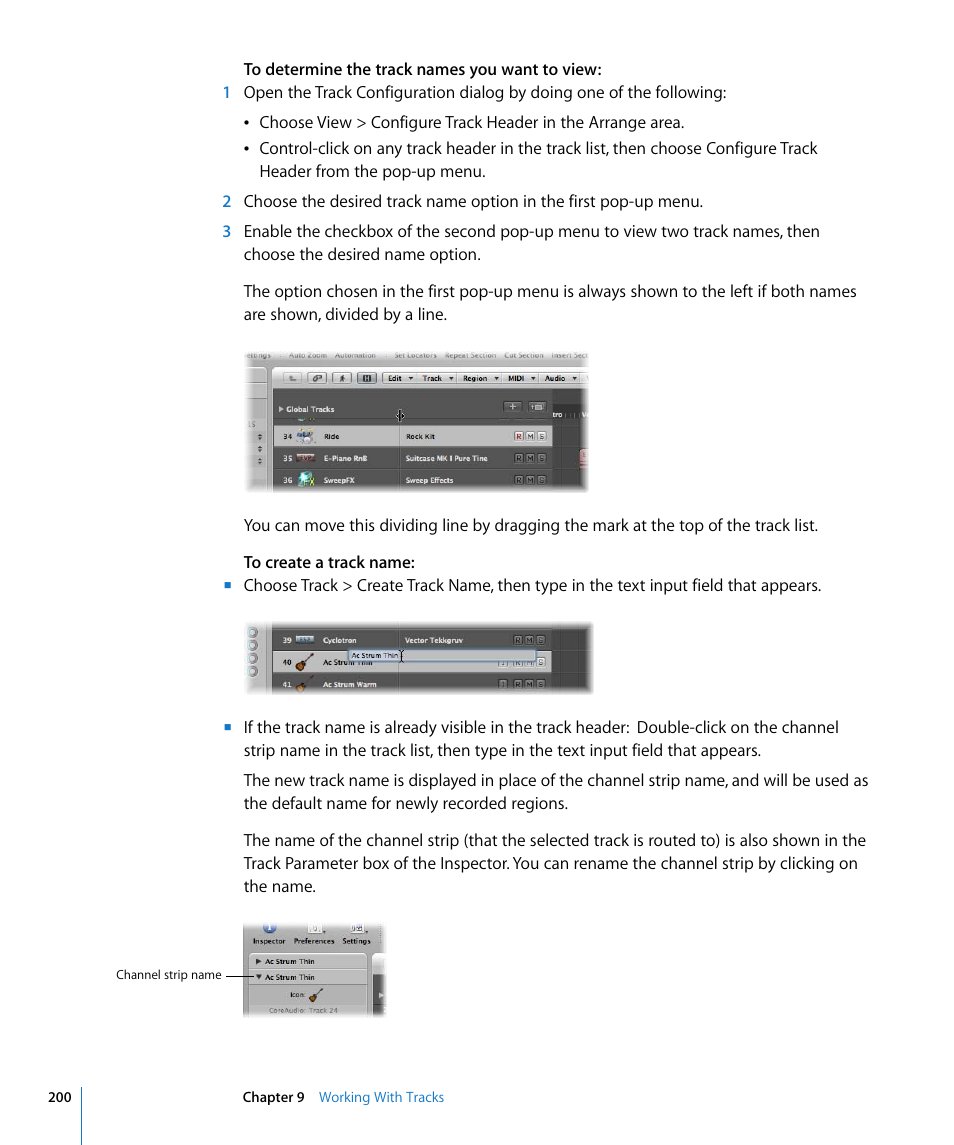 Apple Logic Express 8 User Manual | Page 200 / 1055