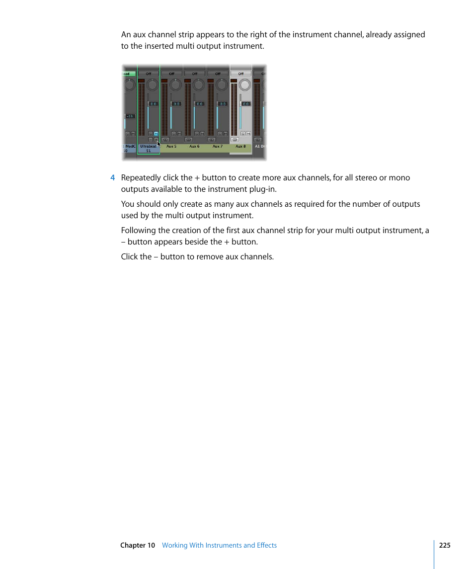 Apple Logic Express 8 User Manual | Page 225 / 1055