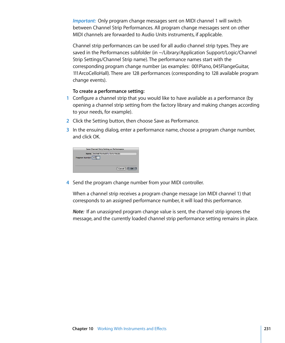 Apple Logic Express 8 User Manual | Page 231 / 1055