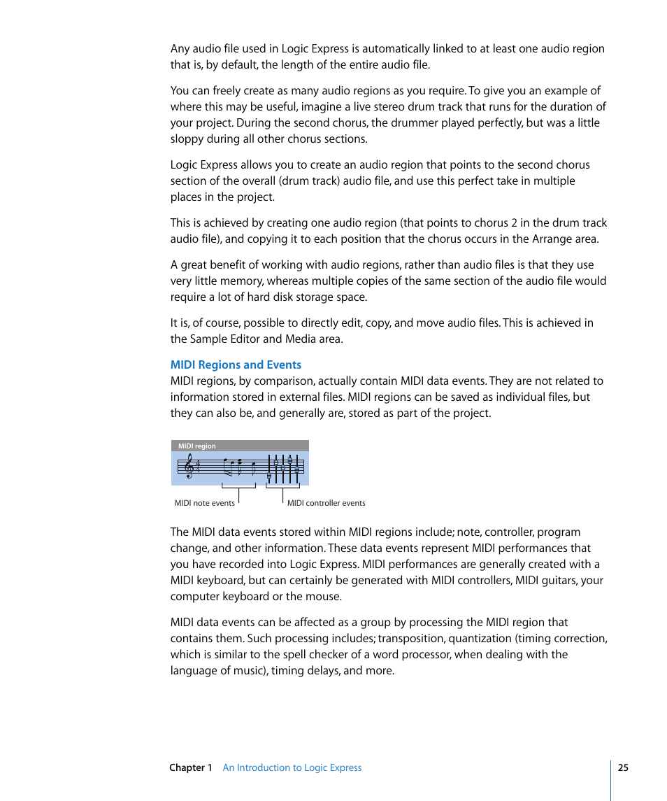 Apple Logic Express 8 User Manual | Page 25 / 1055