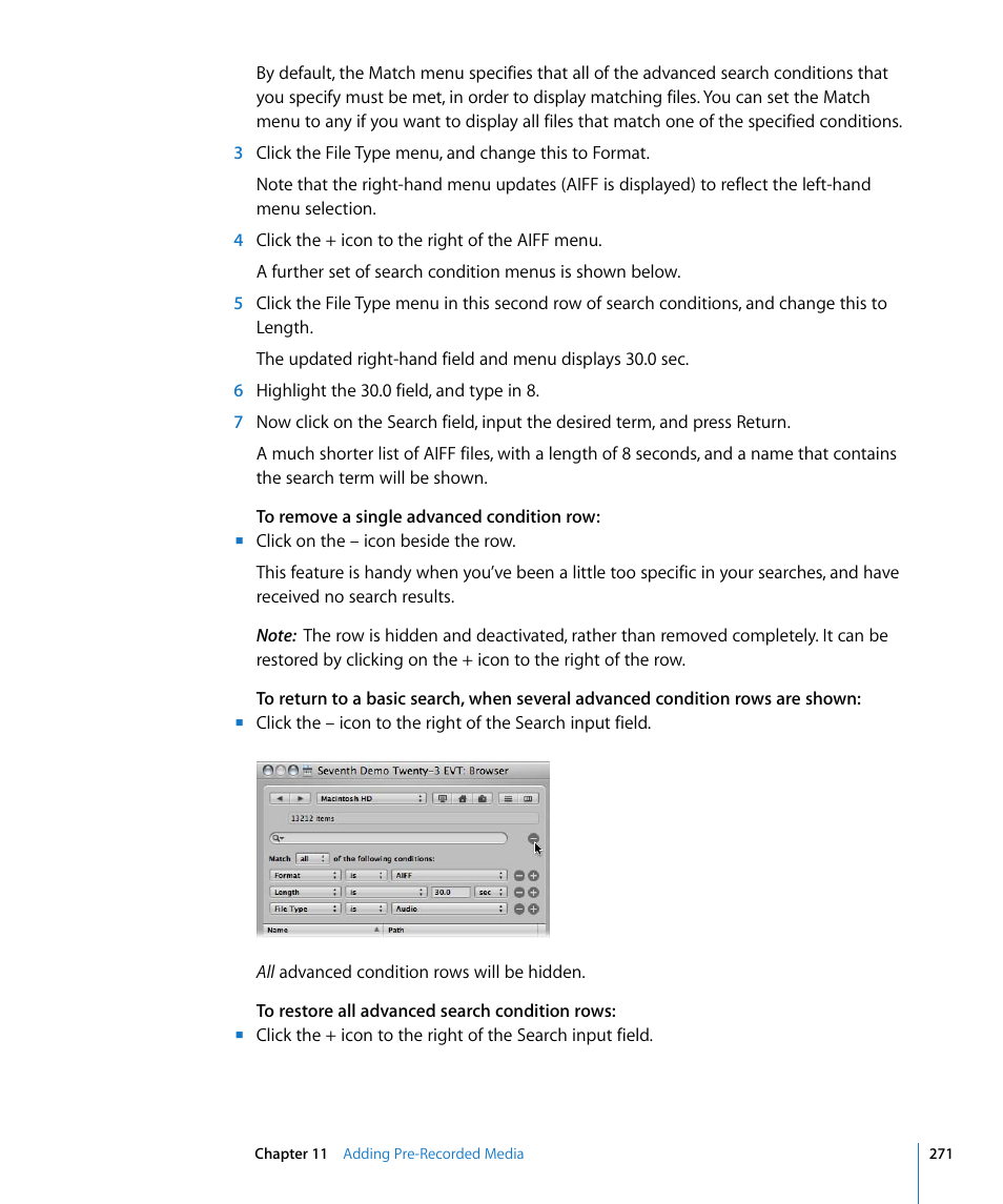 Apple Logic Express 8 User Manual | Page 271 / 1055