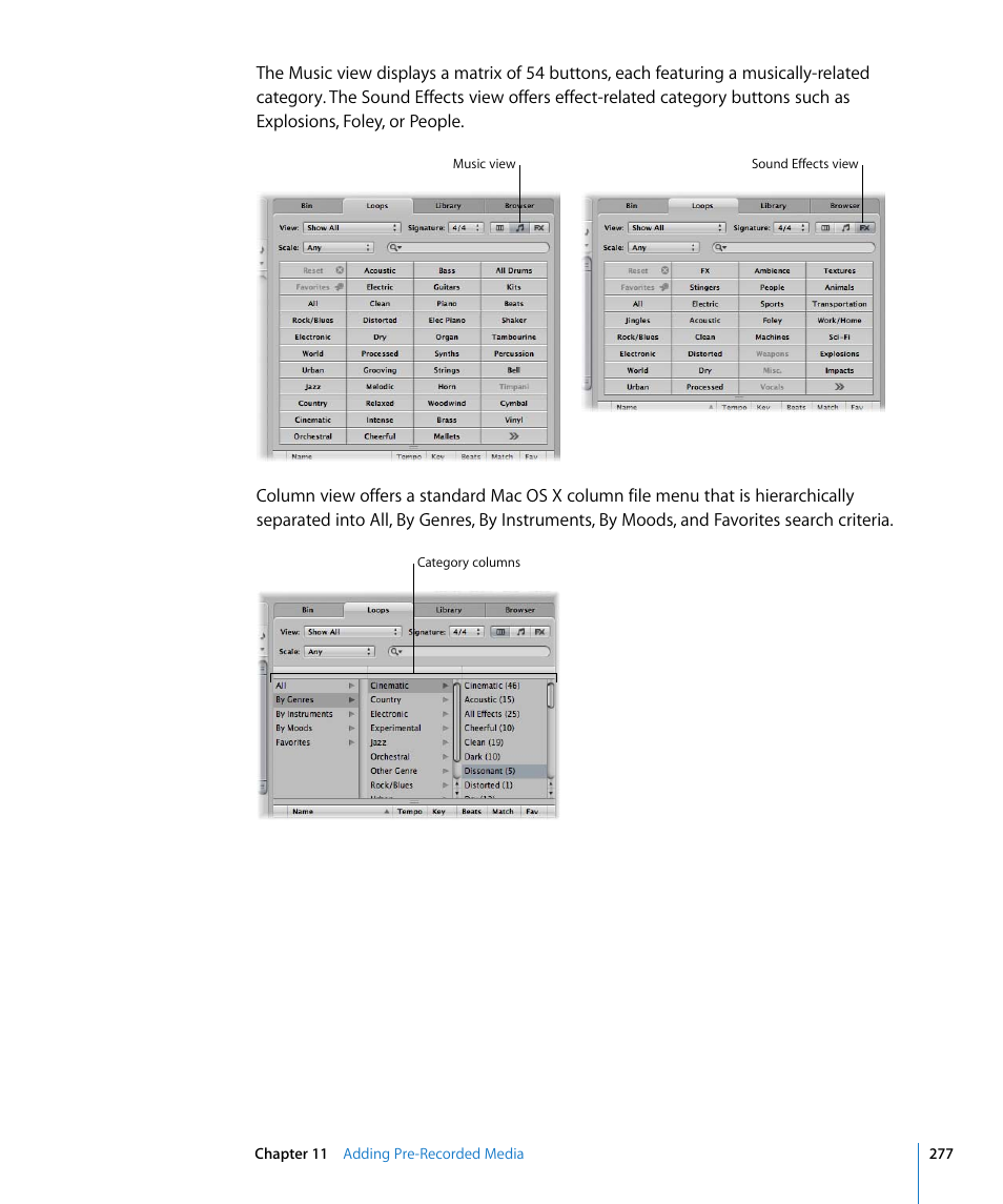 Apple Logic Express 8 User Manual | Page 277 / 1055