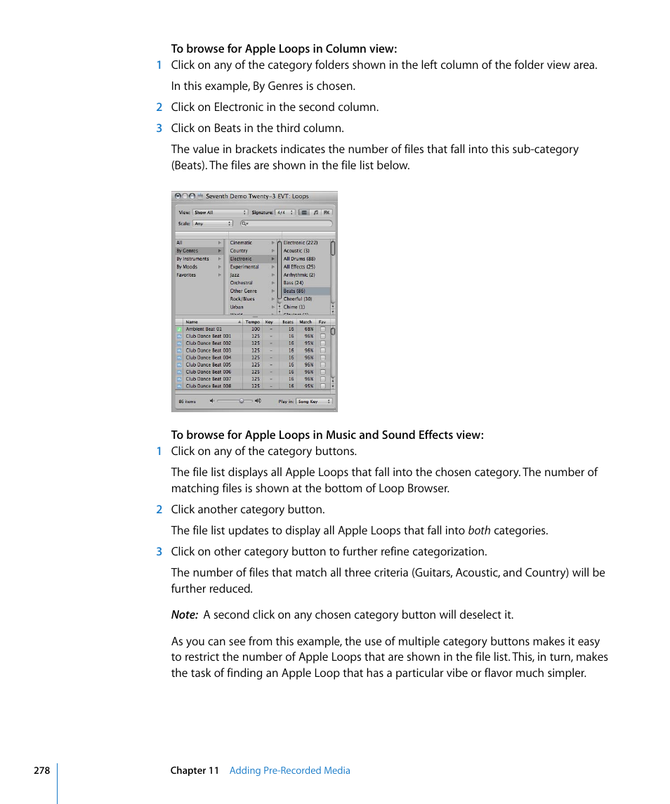 Apple Logic Express 8 User Manual | Page 278 / 1055