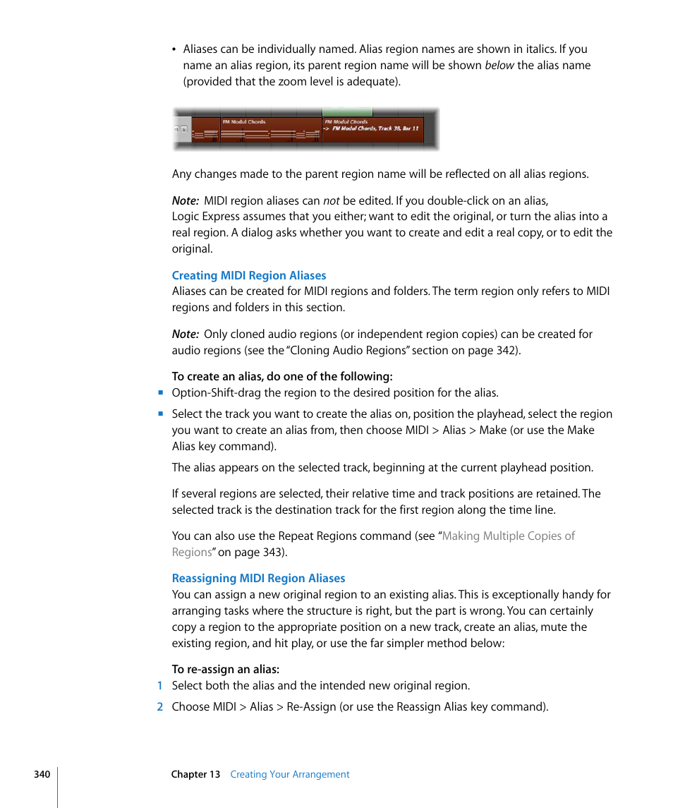 Apple Logic Express 8 User Manual | Page 340 / 1055