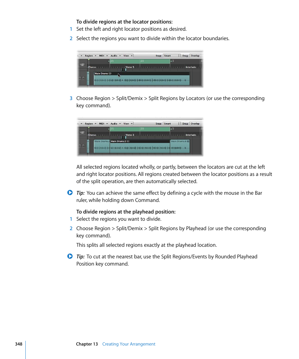 Apple Logic Express 8 User Manual | Page 348 / 1055